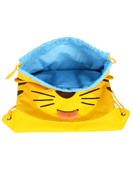 Sportzak Small Friends Affenzahn Oranje gymbag GYM1 ander zicht 4